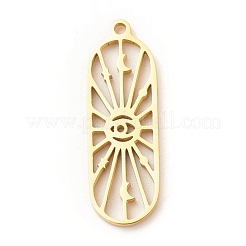 201 Stainless Steel Pendants&nbsp;STAS-G258-08G