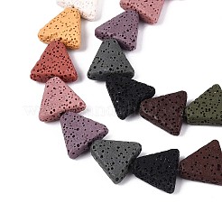 Natural Lava Rock Beads Strands&nbsp;G-N257-21A-01
