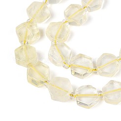 Natural Lemon Quartz(Heated) Beads Strands&nbsp;G-P534-A20-01