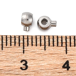 Ion Plating(IP) 304 Stainless Steel Crimp Beads&nbsp;X-STAS-P373-02P