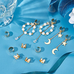 50Pcs Brass Ear Cuff Findings&nbsp;KK-BBC0007-85
