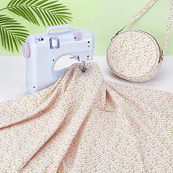 2M Printed Flower Pattern Cotton Fabric&nbsp;AJEW-PH0009-08B