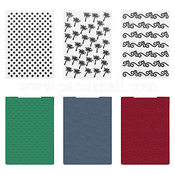 Plastic Embossing Folders&nbsp;DIY-GL0001-14