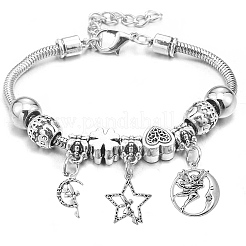 50Pcs 10 Style Tibetan Style Alloy Pendants&nbsp;TIBEP-CJ0003-48