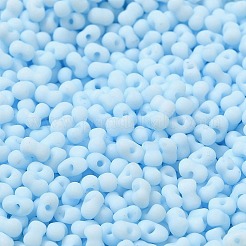 Glass Frosted Seed Beads&nbsp;SEED-K009-05B-09