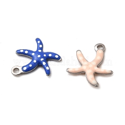 304 Stainless Steel Enamel Charms&nbsp;X-STAS-Q363-14I-P