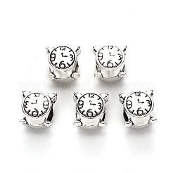Tibetan Style Alloy European Beads&nbsp;TIBE-N006-128AS-LF
