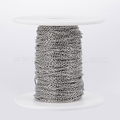 Tarnish Resistant 304 Stainless Steel Cable Chains&nbsp;CHS-H009-23P