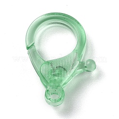 Transparent Plastic Lobster CLaw Clasps&nbsp;KY-H005-A05