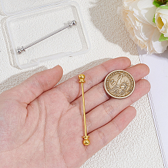 2Pcs 2 Colors Brass Tie Clip&nbsp;AJEW-CY0002-65