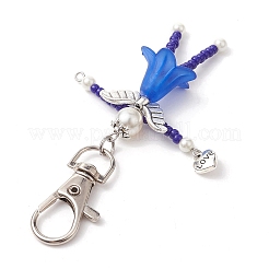 Glass Seed Bead Pendant Decorations&nbsp;HJEW-MZ00055-05