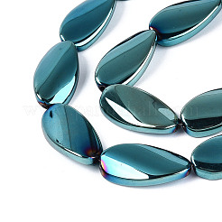 Electroplate Glass Beads Strands&nbsp;EGLA-N055-02M