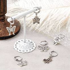 Butterfly Alloy Multifunction Pendant Decorations&nbsp;HJEW-CJ00005