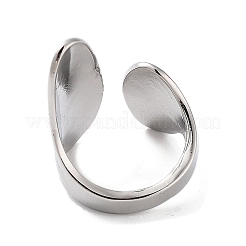 Rack Plating Brass Cuff Rings&nbsp;RJEW-D025-02P