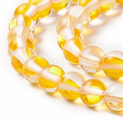 Synthetic Moonstone Beads Strands&nbsp;G-E573-02A-12