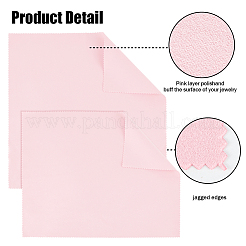 4Pcs 2 Style Silver Polishing Cloth&nbsp;TOOL-BBC0001-05A