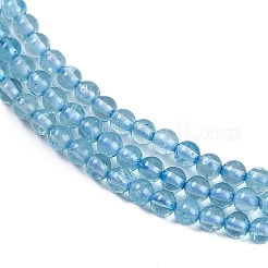 Natural Blue Topaz Beads Strands&nbsp;G-P553-A01-01