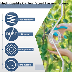 16Pcs High Carbon Steel Torsion Spring&nbsp;FIND-BC0005-23