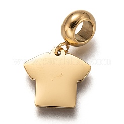 304 Stainless Steel Enamel European Dangle Charms&nbsp;STAS-I177-17A