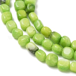 Dyed Natural White Jade Beads Strands&nbsp;GG-CBA1D61-A01-05