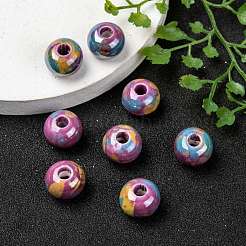 Handmade Porcelain European Beads&nbsp;X-OPDL-Q100-1
