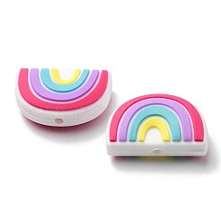 6Pcs Food Grade Eco-Friendly Silicone Focal Beads&nbsp;SIL-YW0001-04E
