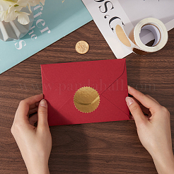 Paper Self-Adhesive Serrated Edge Awards Blank Stickers&nbsp;DIY-WH0504-151E