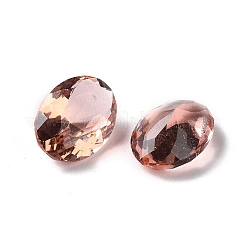 Transparent Glass Rhinestone Cabochons&nbsp;RGLA-B003-04B