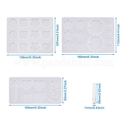 3Pcs 3 Style Silicone Molds&nbsp;DIY-BG0001-16