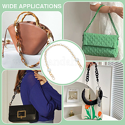 1Pc Resin Oval Link Purse Chains with Alloy Clasps&nbsp;FIND-PH0028-19B