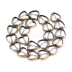 Electroplate Glass Beads Strands&nbsp;EGLA-T021-23B