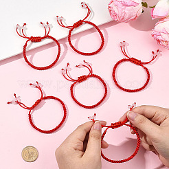 12Pcs Braided Nylon Cord Bracelets&nbsp;BJEW-SP0001-27B