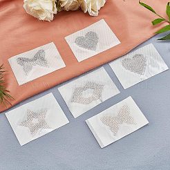 12Pcs 4 Style Glass Hotfix Rhinestone&nbsp;DIY-FG0002-64