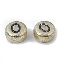 Plating Acrylic Beads&nbsp;X-PACR-T004-03G