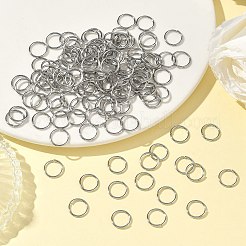 Tarnish Resistant 304 Stainless Steel Open Jump Rings Jewelry Findings&nbsp;J0R7Z011-A