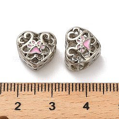 Alloy Enamel European Beads&nbsp;FIND-Q115-11P-02