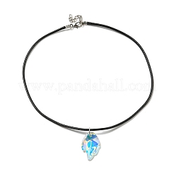 Waxed Cord Necklaces&nbsp;NJEW-P310-02P-01