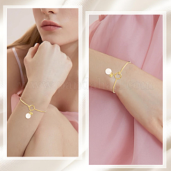 6Pcs 304 Stainless Steel Bangle Making&nbsp;STAS-BBC0008-05A