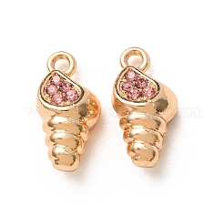 Alloy Rhinestone Pendants&nbsp;RB-CBAA597-01G
