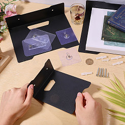3 Sets 3 Styles Carbon Steel Wall Mounted Storage Stands for Mini Plant&nbsp;ODIS-GL0001-12B