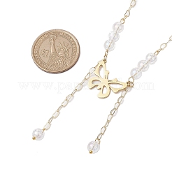 Brass and 304 Stainless Steel Necklaces&nbsp;NJEW-JN04877