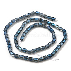 Electroplate Transparent Glass Beads Strands&nbsp;GLAA-C029-02A-01