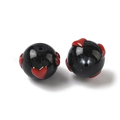 Handmade Glass Enamel Beads&nbsp;GLAA-K070-45B