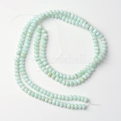 Dyed Natural Freshwater Shell Rondelle Bead Strands&nbsp;X-BSHE-O016-19B
