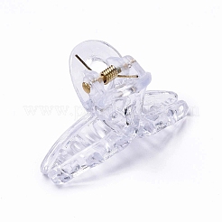 Transparent Plastic Large Claw Hair Clips&nbsp;PHAR-F016-05