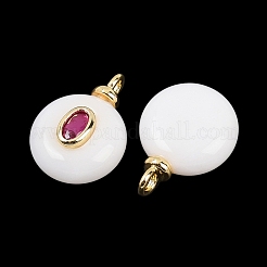 Natural White Jade Pendants&nbsp;G-Z134-03G-01