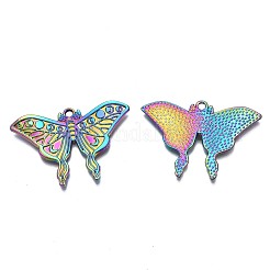 Rainbow Color Alloy Pendants&nbsp;PALLOY-N156-157-NR