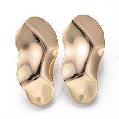 Brass Stud Earrings Findings&nbsp;KK-R116-019-NF