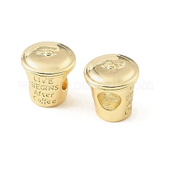 Brass European Beads&nbsp;KK-CBA9CBD-19G