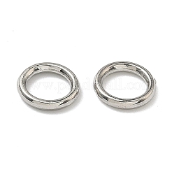 Alloy Soldered Closed Jump Rings&nbsp;X-PALLOY-H039-P